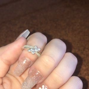 Swarovski Crystal Mickey Ring